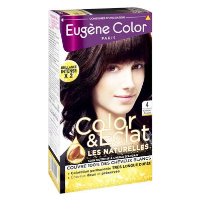 Creme Colorante Permanente N4 Chatain Acajou