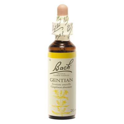 FLEUR DE BACH Original n&deg;12 Gentian fleur de bach flacon 20ml