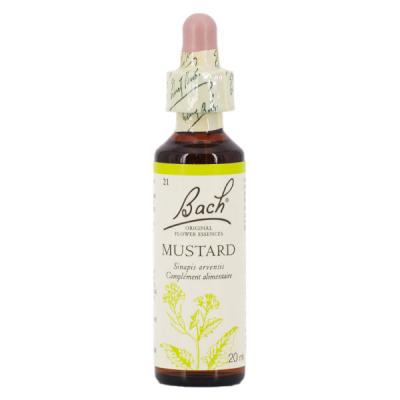 FLEUR DE BACH Original n&deg;21 Mustard fleurs de bach flacon 20ml