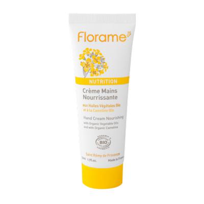 Nutrition Creme Mains Nourrissante Bio 50ml Florame
