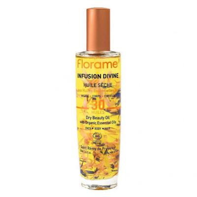 FLORAME Infusion divine huile s&egrave;che bio 100ml