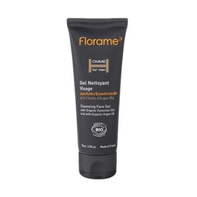 Florame Homme Gel Nettoyant Visage Visage - 75 ml Cosm&eacute;bio