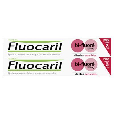 Fluocaril Dentifrice Dents Sensibles, 2x75ml