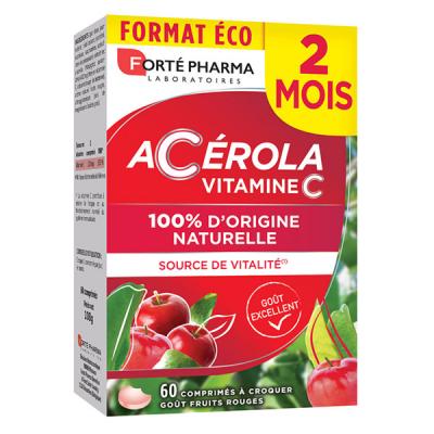 Fort&eacute; Pharma Energie Ac&eacute;rola 60 Comprim&eacute;s &Agrave; Croquer