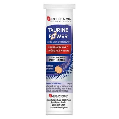 Fort&eacute; pharma &eacute;nergie taurine power 15 comprim&eacute;s