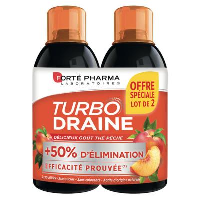 Fort&eacute; Pharma TurboDraine Minceur Lot de 2 x 500 ml - Lot 2 x 500 ml
