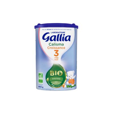 GALLIA Calisma croissance bio 3&egrave;me age +10mois 800g