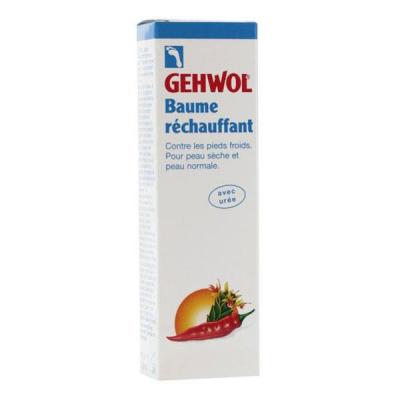 Gehwol Classic baume r&eacute;chauffant pieds avec un effet hydratant pour peaux normales et s&egrave;ches 75 ml