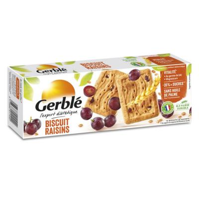 Biscuits Raisins Gerble - La Boite De 16 - 270 G