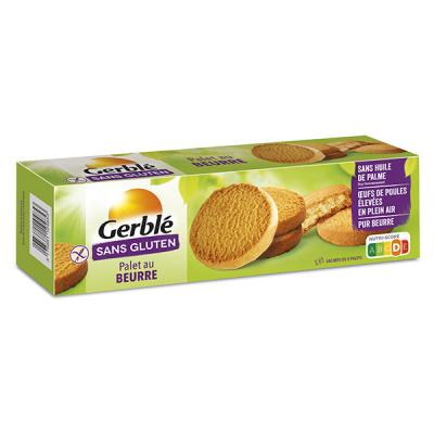 Buiscuit Palet Sans Gluten Bio Gerble - La Boite De 175 G