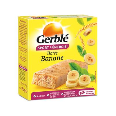 Barres De L'effort Banane Gerble - Les 6 Barres De 25 G