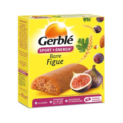 Barres Di&eacute;t&eacute;tiques Figue Gerble - Les 6 Barres De 25g