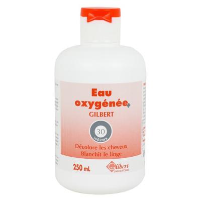 Bouteille de 250&nbsp;ml d&rsquo;eau oxyg&eacute;n&eacute;e 30&nbsp;volumes