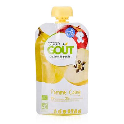 Good go&ucirc;t - Fruits Pomme coing b&eacute;b&eacute; d&egrave;s 6 mois - 120g - GG0013-G3