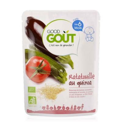 Good Go&ucirc;t Ratatouille au Quinoa d&egrave;s 6 Mois Bio 190 g - Sachet 190 g