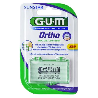 Gum Accessoires Ortho Cire Orthodontique Menthol&eacute;e