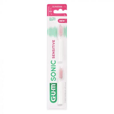 Gum Brosse &agrave; Dents Sonic Sensitive Recharge 4111 2uds