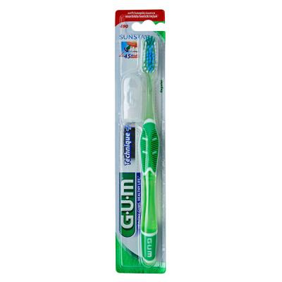 Gum TECHNIQUE+ 490 - Brosse &agrave; Dents Souple