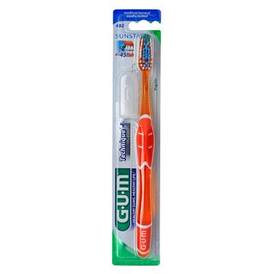 Gum Tech Bros Med Gd T&eacute;t&eacute; 492 - Blister 1 brosse