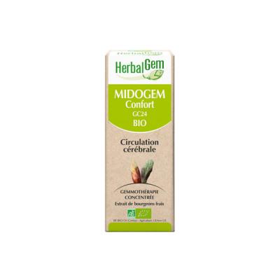 HERBALGEM Midogem Confort GC24 Circulation c&eacute;r&eacute;brale Bio 30ml