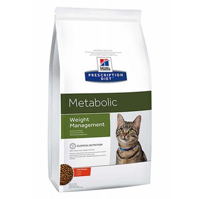 Hill's Prescription Diet Metabolic au poulet pour chat 2 x 8 kg