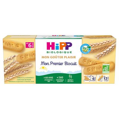 Hipp Bio Mon Go&ucirc;ter Plaisir Mon Premier Biscuit +6m 180g
