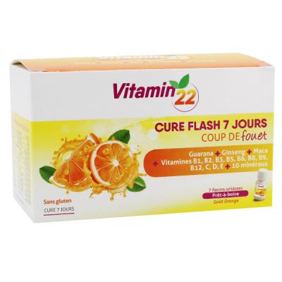 Ineldea Vitamin'22 Cure Flash 7 Jours 7 Flacons Unidoses