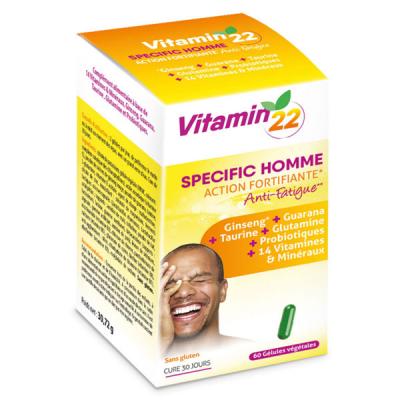 Ineldea Vitamin'22 Specific Homme 60 g&eacute;lules