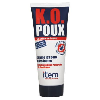 Item Dermatologie Item Gel Cr&egrave;me K.o. Poux 100 ml - Tube 100 ml