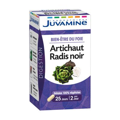 JUVAMINE - Bien Etre du Foie - Artichaut Radis Noir - 50 G&eacute;lules