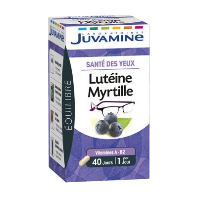 JUVAMINE - Sant&eacute; des Yeux - Lut&eacute;ine Myrtille - 40 g&eacute;lules