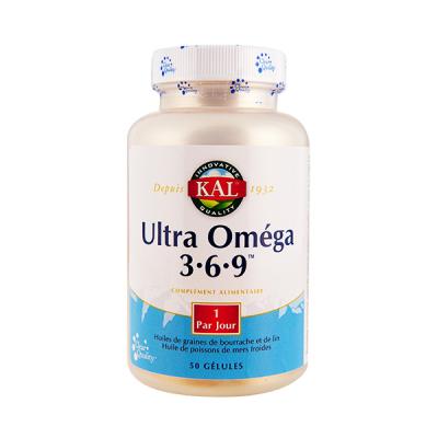 Kal Ultra Om&eacute;ga 3.6.9 50 g&eacute;lules 