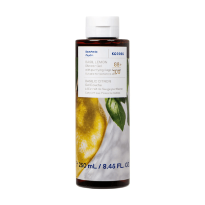 KORRES Basil Lemon Renewing Body Cleanser Gel douche