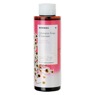 Gel moussant nettoyant intime camomille et acide lactique - Korres