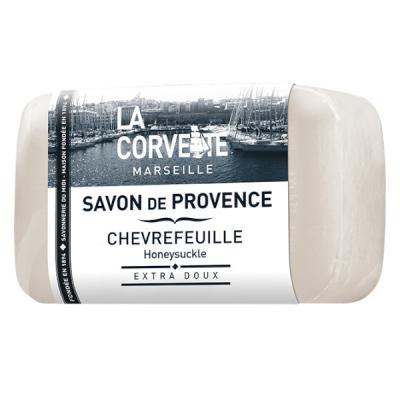 La Corvette Ch&egrave;vrefeuille Savon de Provence 100 g - Pain 100 g