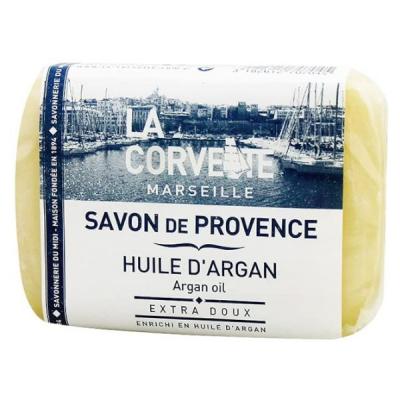 La Corvette Savon de Provence Huile d'Argan 100 g - Pain 100 g