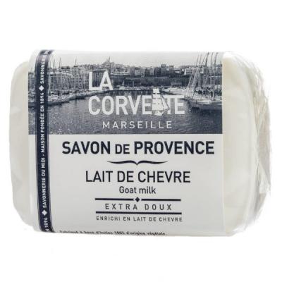 La Corvette Marseille Savon de Provence Lait de Ch&egrave;vre, 100g