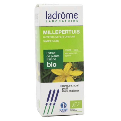Ladr&ocirc;me Extrait de plante Millepertuis Sommit&eacute; fleurie 50 ml Bio