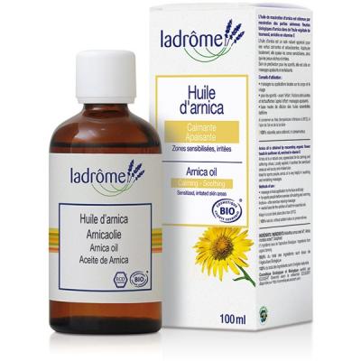 Huile de mac&eacute;ration d'Arnica apaisante et d&eacute;congestionnante Ladrome