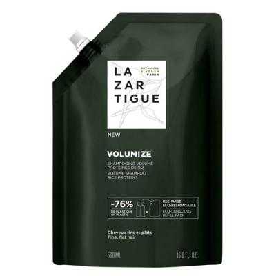 Lazartigue Eco recharge Volumize Shampooing Volumisant Cheveux Fins et Plats - 500ml 