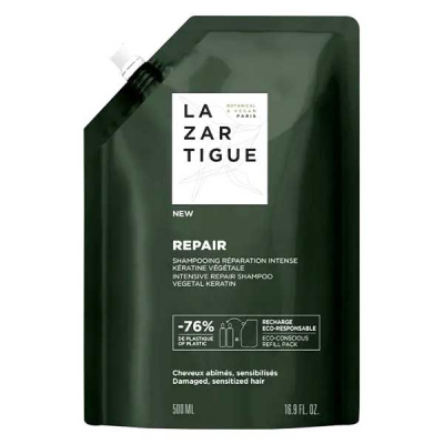 Lazartigue Repair Shampooing &Eacute;co-Recharge 500ml 