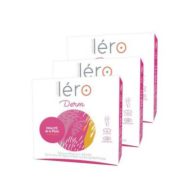 LERO Esthetic' Derm soin de la peau lot de 3 bo&icirc;tes de 30 capsules