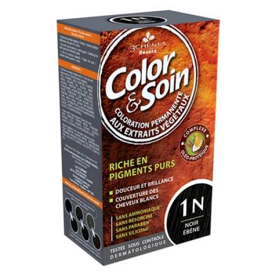 LES 3 CH&Ecirc;NES Color&soin n&deg;1N noir&eacute;b&egrave;ne