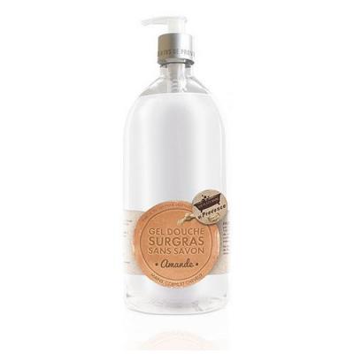Les Petits Bains de Provence Gel Douche Surgras Sans Savon Amande 1l