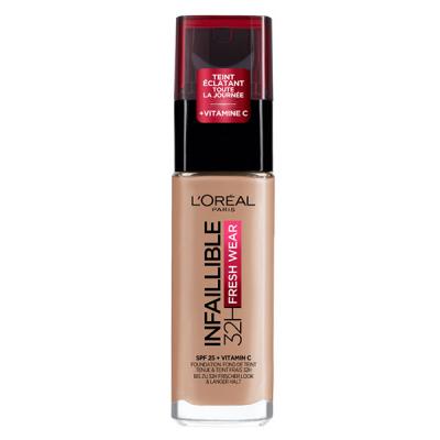 L'Or&eacute;al Paris Fond de Teint Fresh Wear 32H Spf25 30 ml 225 Martre