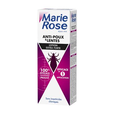 Marie Rose - La bo&icirc;te 100ml - Lotion extra forte anti-poux + lentes