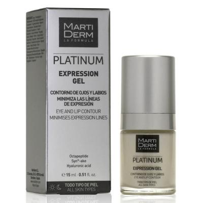MARTIDERM Platinum Expression Gel flacon pompe 15ml