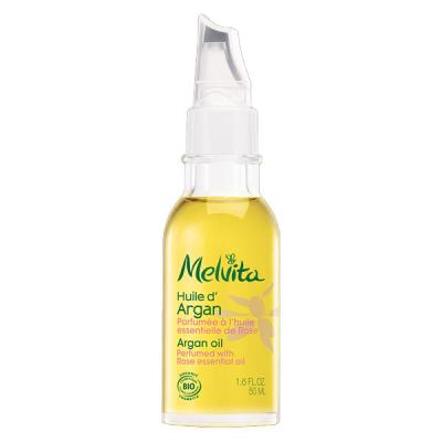 Huile d'argan parfum&eacute;e &agrave; la rose 50ml