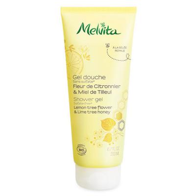 Melvita Gel Douche Fleur de Citronnier & Miel de Tilleul, 200ml