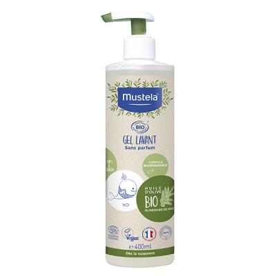 Mustela B&Eacute;B&Eacute; - Gel Lavant Bio Corps et Cheveux, 400ml